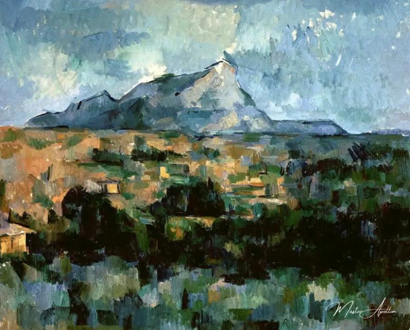 Paul Cézanne, La Montagne Sainte-Victoire, un exemple emblématique du post impressionnisme structurel